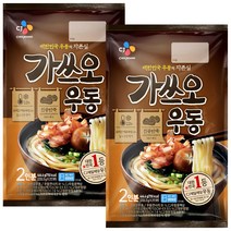 제일제당 가쓰오우동 (2인분) 466.6g 2개