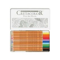 [크레타]연필파스텔세트12색 47012