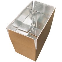 호일보냉상자 1호 2호 3호 4호 호일 입체 보온 보냉 박스 아이스크림, 7호(길이 220X 폭 115X 높이 155mm)