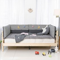 [비비엔다] 시크플립 데이베드 침대전용 범퍼가드 모음 - 3가지 디자인, 모던라인