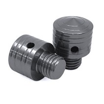 야마하 NMAX125 튜닝 미러볼트 미러 캡 세트 10mm 패션 볼트, Titan - 티탄