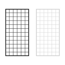 JNCP 휀스망 30x60cm 메쉬망 네트망 철망 악세사리진열대 방묘, 블랙, 1개