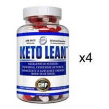 하이테크 KETO 린 케토제닉 식욕억제 다이어트 지방감소버너 120정 4팩, 4개