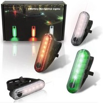Botepon Kayak Navigation Lights Stern Battery Operated 야간 카약용 방수 카약 조명 패들 보드 폰툰 보트용 해양 안전 베이스 보트