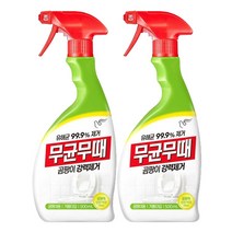 무균무때 곰팡이 강력제거 곰팡이용 세정제 500ml / 허브향, 2개