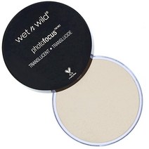 Wet n Wild Photo Focus 루즈 베이킹 세팅 파우더 반투명 | 흰 피부에서 중간 및 탠 피부 톤용