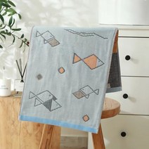 고급 강화 세면 소창수건, 34*74 (CM), 8