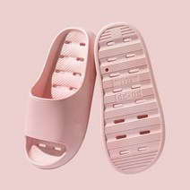 논슬립 물빠짐 미끄럼방지 욕실화 베란다 슬리퍼, 핑크(여성용)