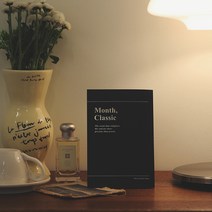2023 날짜형 플래너 M 먼슬리 위클리 데일리 플래너 심플 노트 플래너, 03 반타 블랙 black