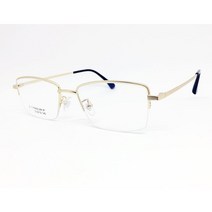 트랜디온 베타티타늄 골드 반무테 가벼운 고퀄리티 안경테