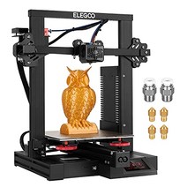 ELEGOO Neptune 2S FDM 3D 프린터 듀얼 기어 금속 압출기 3D 프린터 PEI 표면 마그네틱 빌드 플레이트 3.5인치 터치 스크린 조용하고 고품질 인쇄 220 x 220 x 250mm 인쇄 크기 -15429, 넵튠 2S