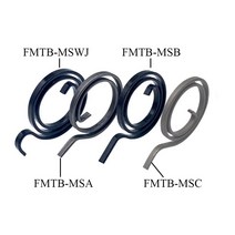 쇽스프링 용수철스프링 압축 스프링 비틀림 스프링 28mm 플랫 와이어 도어 잠금 핸들 코일 문, 03 FMTB-MSB_01 1PCS