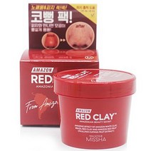 [미샤] 30% 아마존 레드 클레이™ 모공 마스크 110ml, 단품, 옵션선택
