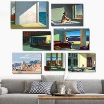 에드워드 호퍼 그림 액자 No1~12 캔버스 3호(27x19cm), 9. Morning Sun