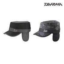 다이와 레인맥스 워크캡 낚시모자 귀마개모자 DC-35009W, 블랙카모 프리