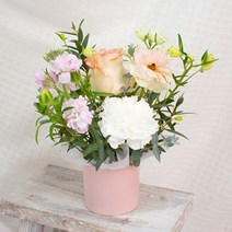생화 카네이션 장미 꽃꽂이 DIY 키트, 그레이