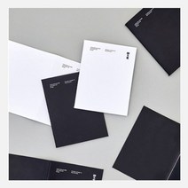 B+W 스티치 노트 컬러 드로잉북 심플 스프링 공부 무지 소프트커버 디자인 아르디움 하드커버, 킹덤 화이트