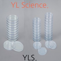(JLS) 플라스틱 패트리디쉬 60mm 55mm 90mm Petri Dish, 90mm (10개입)