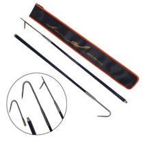 자체제작 해루질 전용 카본 분리형 2단 작살 문어 갈고리, 스텐삼지촉