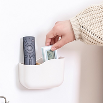 다커버 화이트 리모컨 정리함