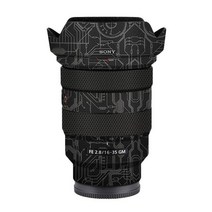 범용호환 SEL1635GM 카메라 렌즈 스티커 코트 랩 보호 필름 바디 데칼 스킨 소니 FE 16-35mm F2.8 GM, 01 FZ-A