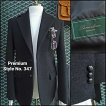 Premium 347 울90% 남자 가을 겨울 알파카 울 콤비 마이 자켓 블레이저 Big Size