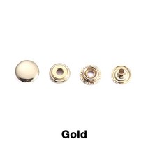 20set pack Brass Leather Snap Fasteners Heavy Duty Poppers Craft Accessory [B00113716], 09-gold 15mm-(201)-113716