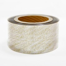 PET무스띠(골드영문)1롤 65(폭)x50(길이)m