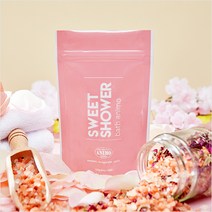 바스 아니모 핑크솔트 입욕제 스위트샤워 124g 2EA, 스위트샤워(단품)