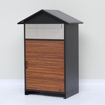 무인택배함 보관함 우편함 캐비닛 빌라 소포 다세대 연립 주택 철제 스테인레스, 가벼운 나뭇결 TX009PB-7-1