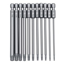 육각 별모양 나사 드라이버 자석드릴비트 100mm 11p _ 486489EA, pangstory 100mm 11Pcs