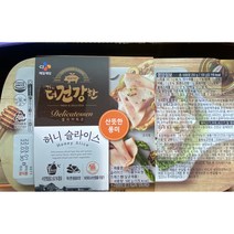 6개합배)코스트코 더 건강한 허니 슬라이스햄 250g x 2팩