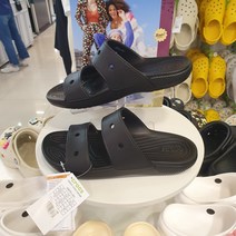 크록스 크록스 클래식 샌들 남여공용 슬리퍼 206761-001