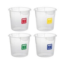 [러버메이드] 원형보관용기_컬러코딩 (3.8ℓ/7.6ℓ/11.4ℓ) / 0397 0394 0395 0396 0404 0401 0402 0403 1135 1132, 파랑, 11.4L