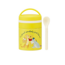 스케이터 핸들형 보온보냉 미니 푸드자 곰돌이푸우, 혼합색상