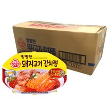 오뚜기 즉석 칼칼한 돼지고기 김치찜, 180g, 12개