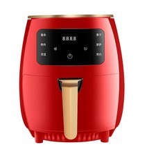대용량 에어프라이어 에어후라이기 에어프라이 가정용 대용량 스마트 전기 에어 프라이어 다기능 오일 프, 01 빨간_03 EU