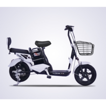우도 전기자전거 electric bicycle 출퇴근용 전동자전거 스쿠터 바이사이클, 블루, 12A 60km