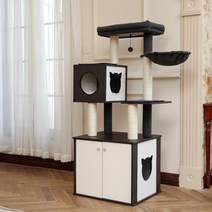 나무위의고양이 캣타워 스크레처 캣워커 선반 new cat Furniture cat tree multifunctional cat tower high-grade wooden cat, amt0062, m