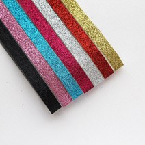 소프트 글리터 리본 길이90cm리본공예 DIY 재료, 레드(red), 1개