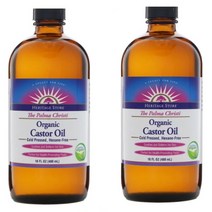 Heritage Store Castor Oil 헤리티지 스토어 캐스터 오일 피마자유 480ml 2개 32oz