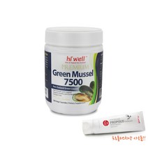 하이웰 프리미엄 초록입홍합 7500 300베지캡슐 1통 (올리브비누+치약 증정) / Hi Well premium Green Mussel 7500, 1개, 350g
