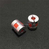 모터 커플링 유연한 플럼 커플 링 BF 8x8mm D20 L25 8mm CNC 스테퍼 샤프트 커플러 3D 프린터 인코더 커넥터 알루미늄 6 개, 한개옵션0