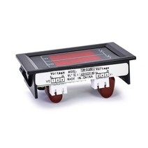 전자 전압계 양방향 디스플레이 게이지 패널, 한개옵션0