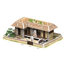 페이퍼락 (3D입체퍼즐) 초가집 (WC706) _ 85069EA, 본상품선택, 1, 본상품선택
