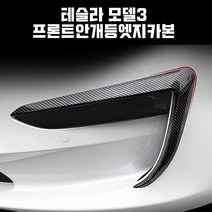 지파츠 테슬라모델3 프론트 안개등 엣지카본