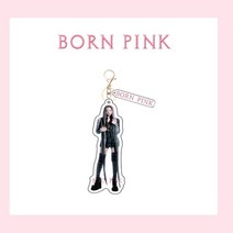 블랙핑크포카 블랙 핑크 Kpop TXT 키 체인 소녀 펜던트 자동차 열쇠 고리 가방 지갑 수하물 액세서리 로즈 제니 지수 리사, [06] 6