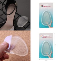 마트498 실리콘 하이힐패드(뒤꿈치) 맞춤형인솔 젤패드 투명깔창 하이힐쿠션 신발악세사리 젤인솔 젤리패드 신발