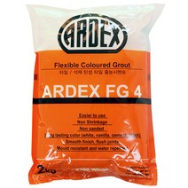 고급 아덱스 타일줄눈시멘트-ADEX FG4(2KG 백색)