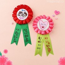 바보사랑 DIY카네이션리본브로치만들기/미술재료돌봄교실방과후.아트랄라